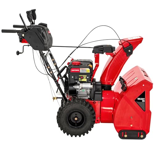 CRAFTSMAN Select 26" Two-Stage Self Propelled Snow Blower with Push-Button Start, Gas Powered, 243cc 4-Cycle OHV Engine (31AM6C2FB93)