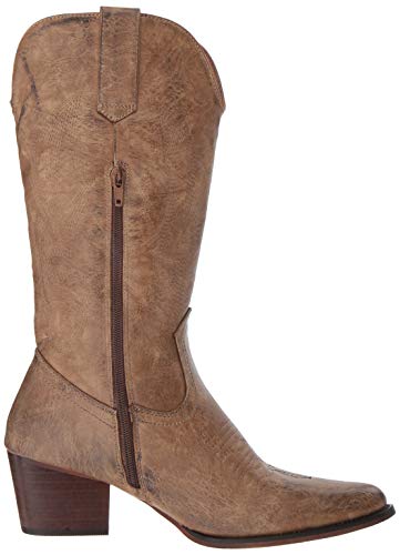 Roper Womens Nettie Boot, Tan, 6.5