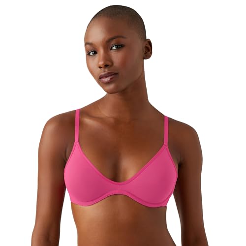 b.tempt'd by Wacoal Women's Cotton to a Tee Scoop Underwire Bra, Potent Purple
