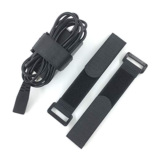 HUAPX Fastening Nylon Strap with Buckle,10Pack Reusable Self-Adhesive Hook and Loop Cable Securing Straps,Adjustable Cinch Straps for Cords Organized and Tidy(1" x 8")