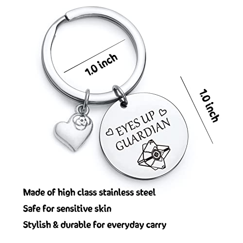 NOTHERS RSZOTW Guardian Gift Video Gamer Jewelry Inspiration Keychain Inspiration Gift Inspiration Jewelry Video Game Player Gift Game Lover Keychain