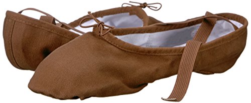 Bloch Women's Dance Men's Pump Split Sole Canvas Ballet Slipper/Shoe, Light Sand, 9