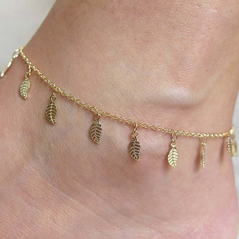 Leaflet Anklet