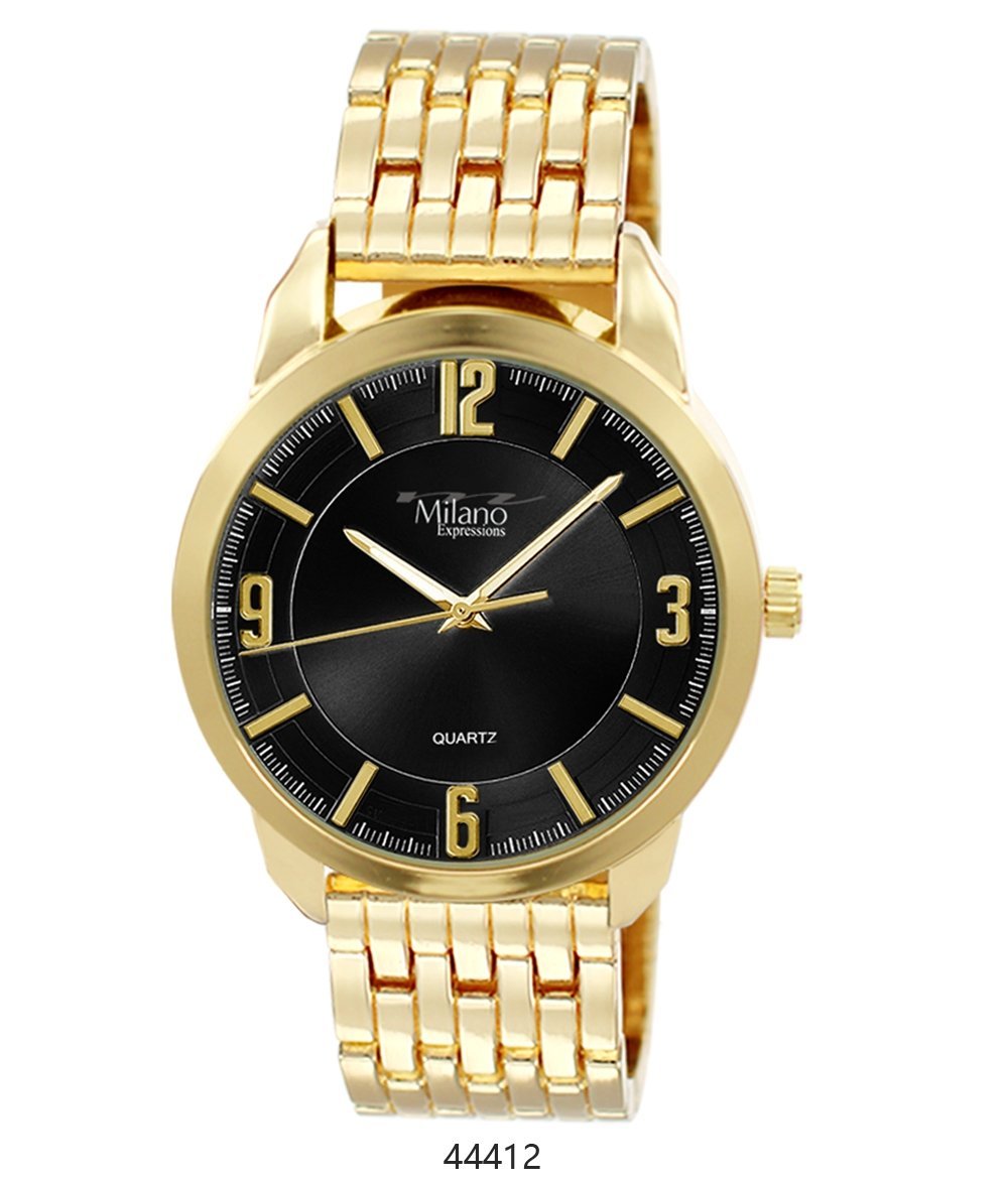 M Milano Expressions Gold Metal Band Watch, Penalosa