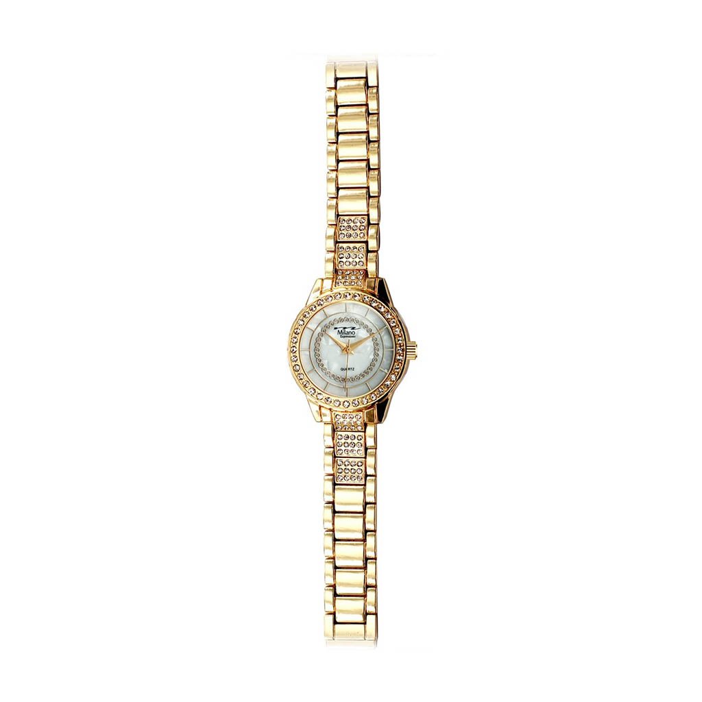 M Milano Expressions Gold Metal Band Watch, Boca Raton