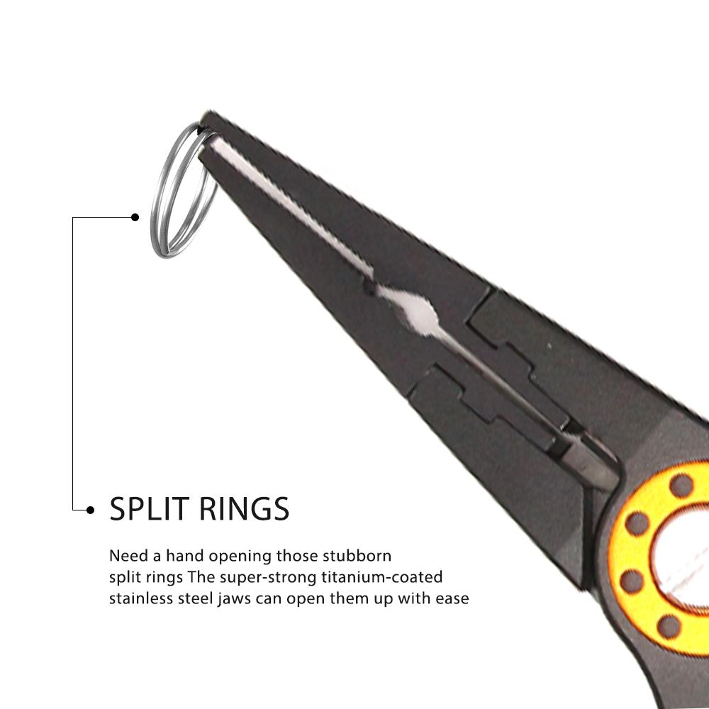 Stainless Steel Multifunctional Fishing Pliers Set Fish Lip Gripper