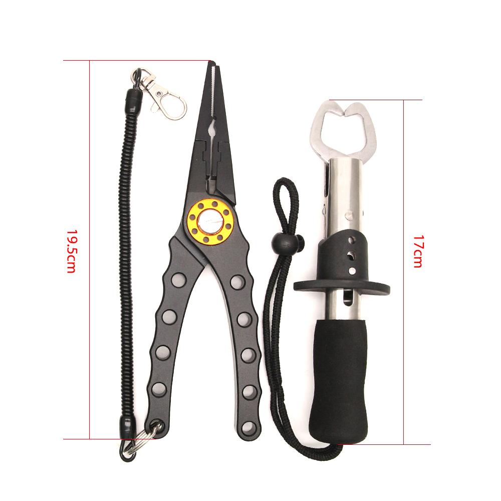 Stainless Steel Multifunctional Fishing Pliers Set Fish Lip Gripper