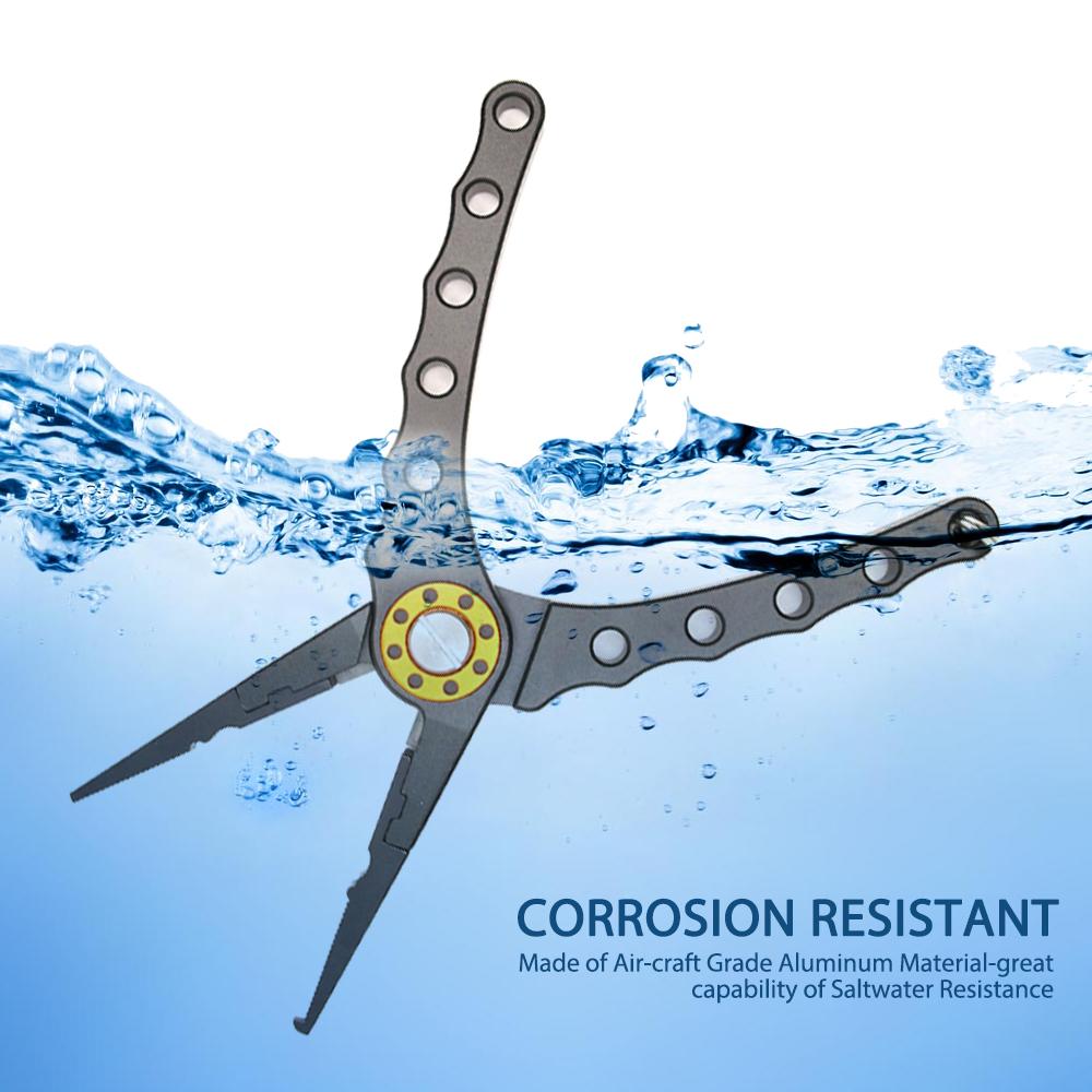 Stainless Steel Multifunctional Fishing Pliers Set Fish Lip Gripper