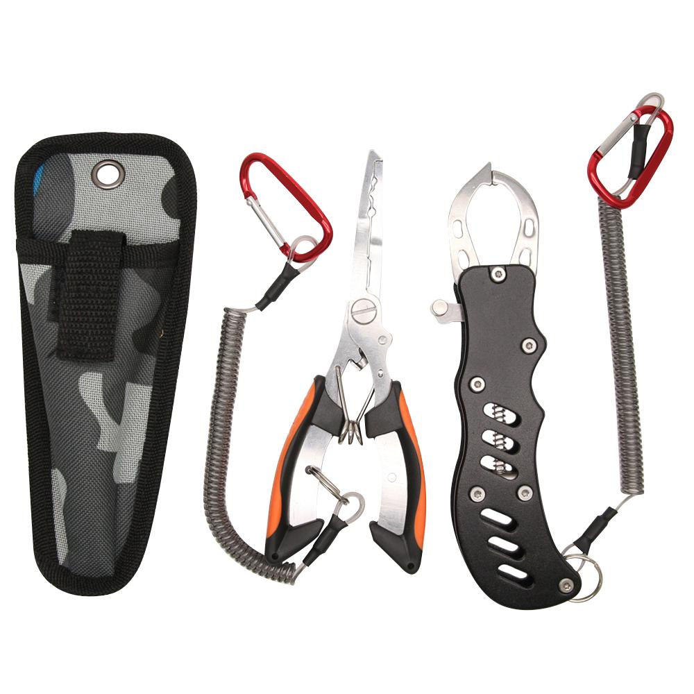 Stainless Steel Multifunctional Fishing Pliers Spring Accessories Tool