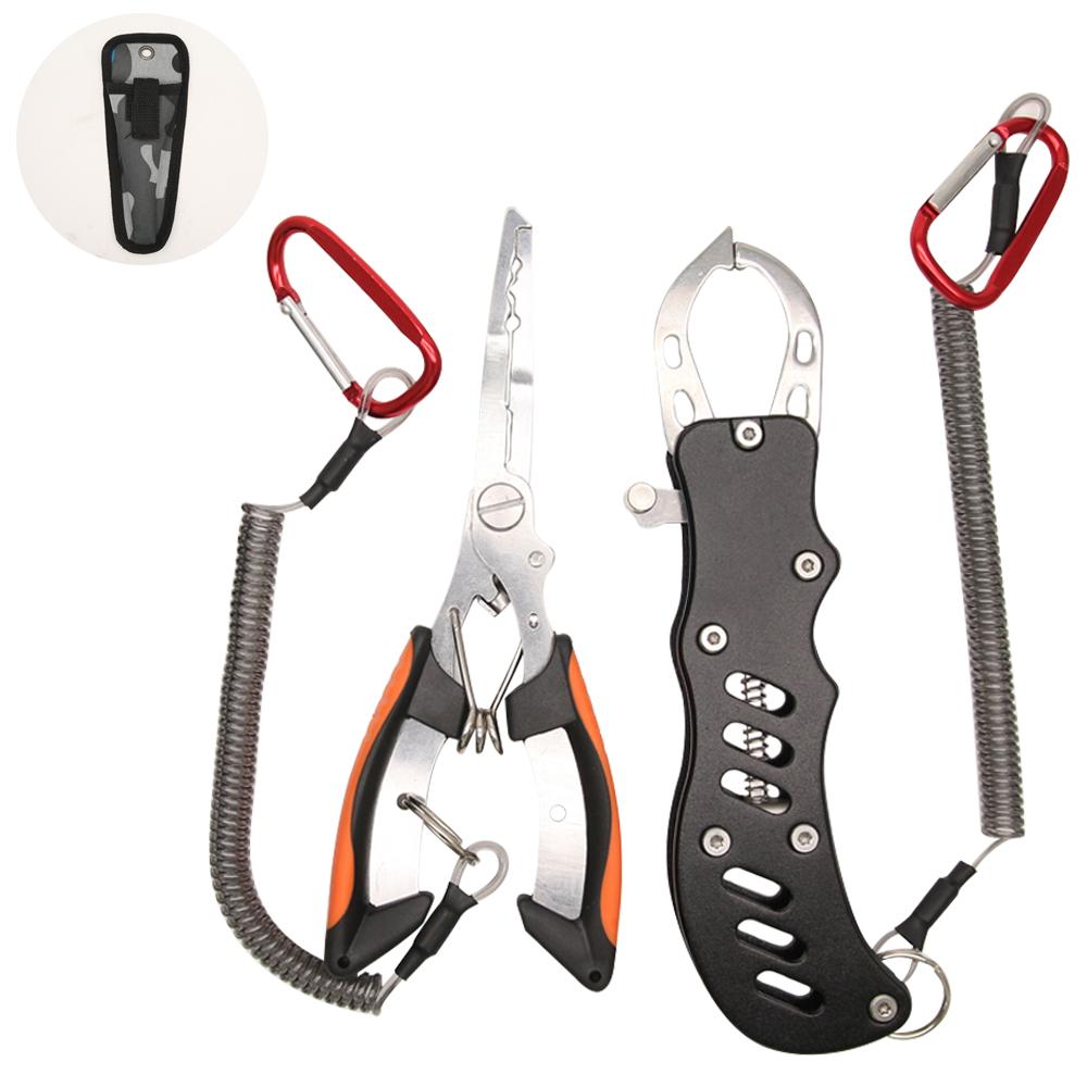 Stainless Steel Multifunctional Fishing Pliers Spring Accessories Tool