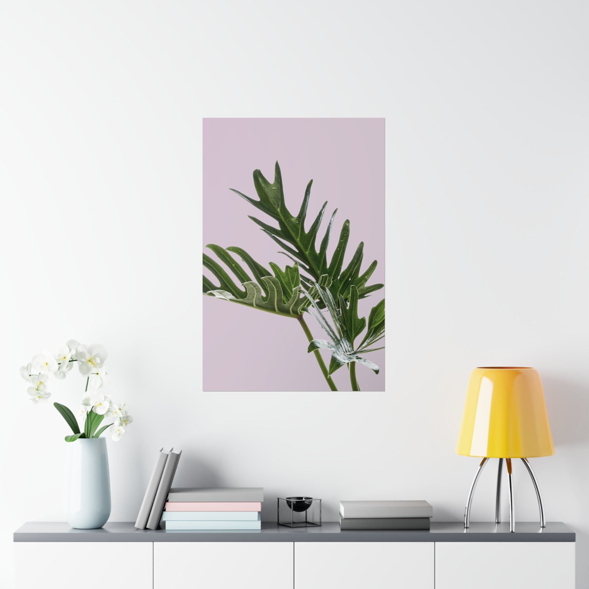 Philodendron Pink Poster