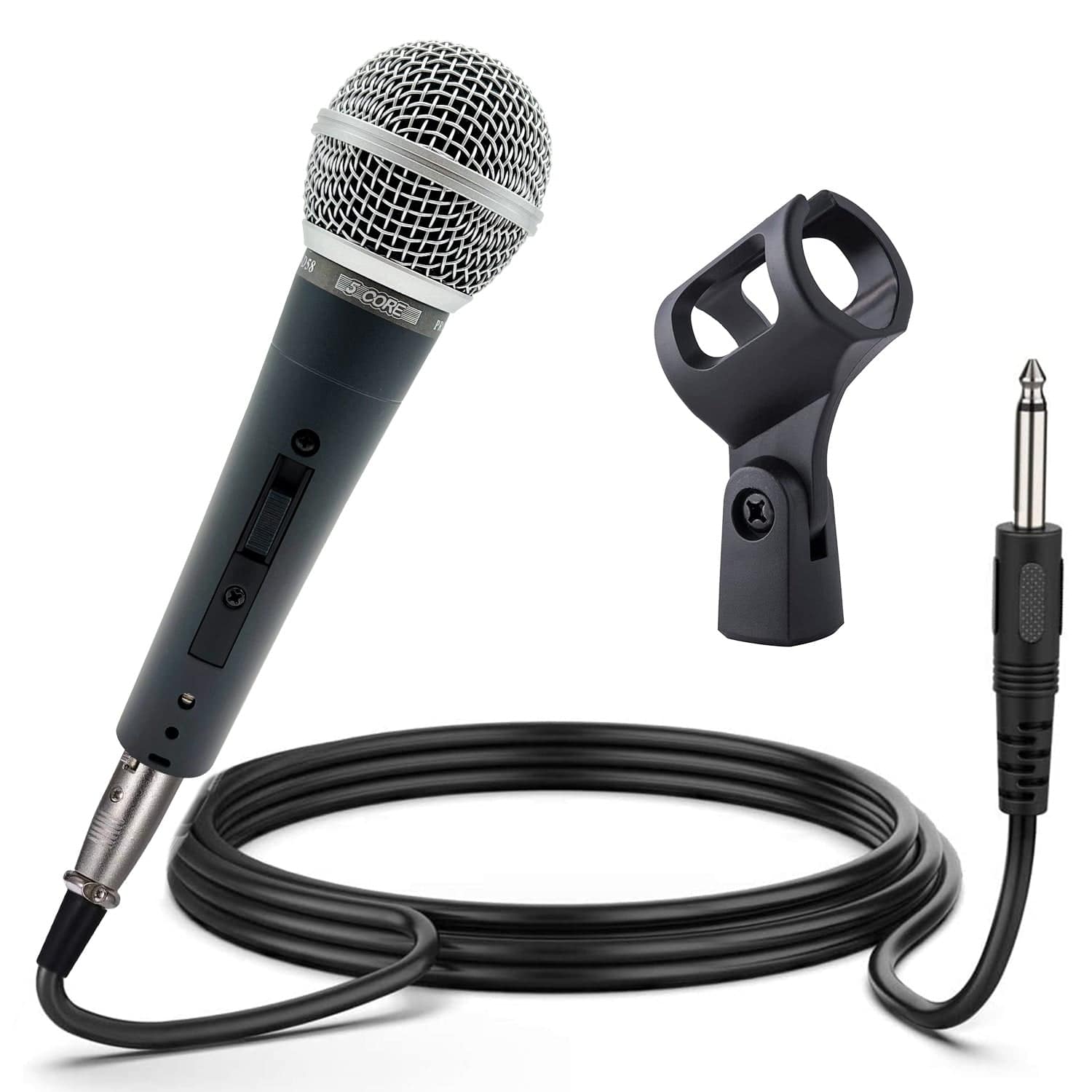 5 CORE Premium Vocal Dynamic Cardioid Handheld Microphone Neodymium (ND-58)