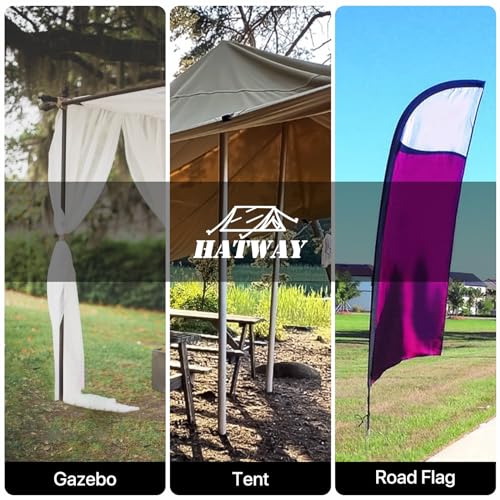 Hatway Canopy Water Weight Bag,88 LBS Water Tent Weights Set of 4 Leg Weights for Pop Up Canopy,Gazebo,Canopies,Tent-4 * 10L-Black