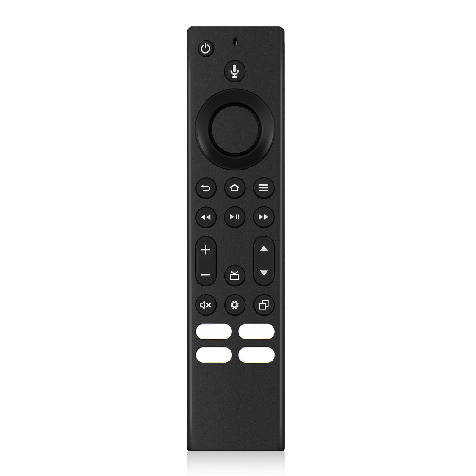 NS-RCFNA-21/CT-RC1US-21 Voice Replacement Remote Contro for All Insignia TVs/for Toshiba TVs/for AMZ Omni TV/for AMZ 4-Series TVs