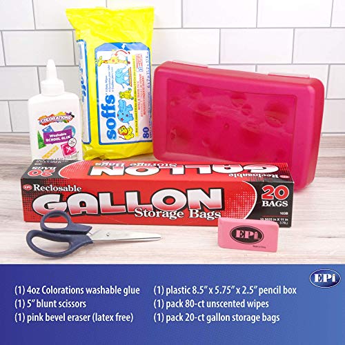 EPI Essential School Supply Kit for Kindergarten and First Grade Students