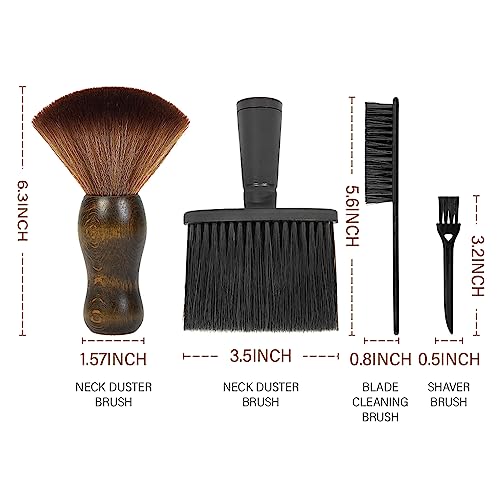 12PCS Hair Cutting Comb Set Hair Comb for Men Styling Comb for Men Barber Combs for Hair Stylist Barber Cape Neck Duster Brush Set Hair Cutting cape with Adjustable Neck Size Neck Duster Neck Brush