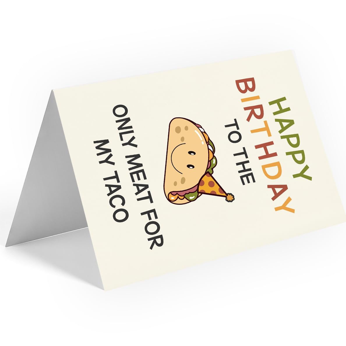 WowBefun Birthday Card Men, Birthday Gift Him, Birthday Card Husband, Husband Birthday Card, Birthday Card Him, Funny Birthday Decorations & Gifts for Men (Beige)