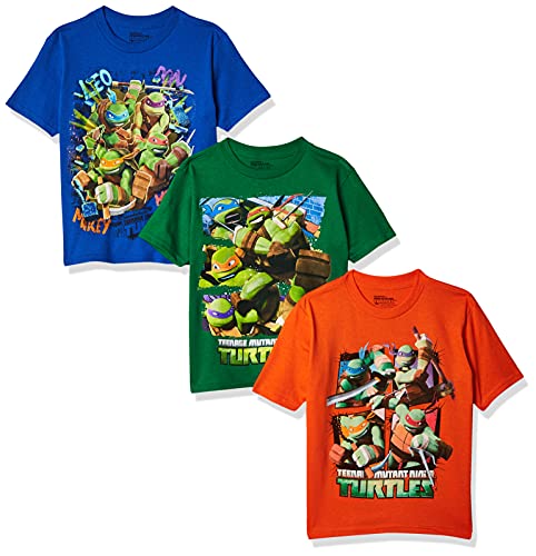 Teenage Mutant Ninja Turtles boys Teenage Mutant Ninja Turtles Group Tee T Shirt, Navy, 2T US