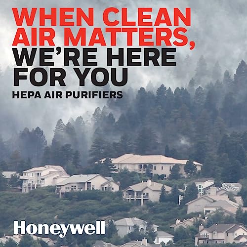 Honeywell HEPA Air Purifier Filter G, 2-Pack for HPA030/HPA080 & HPA180 Series. Airborne Allergen Air Filter Targets Wildfire/Smoke, Pollen, Pet Dander, and Dust