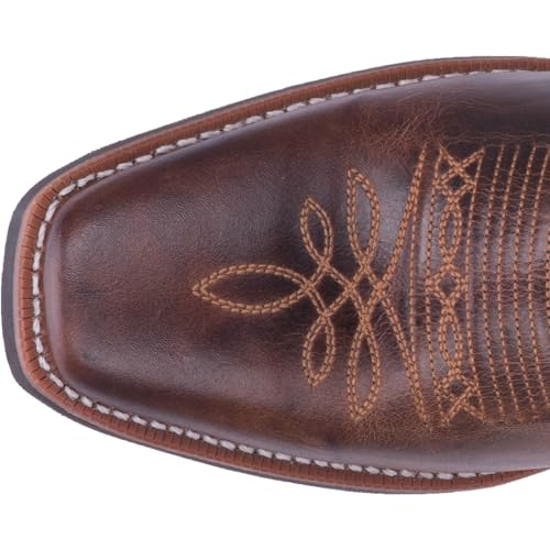 Laredo Mens Breakout Square Toe Casual Boots Mid Calf - Brown - Size 10.5 D