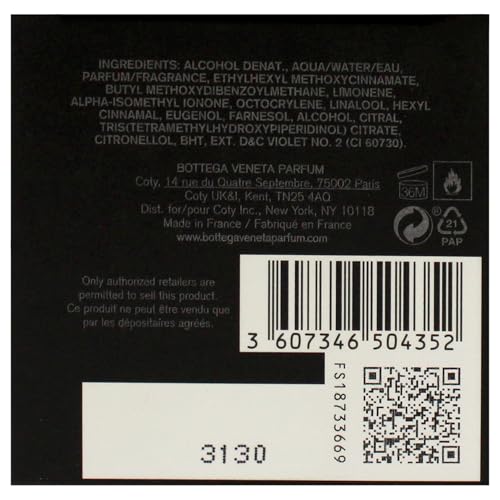 Bottega Veneta Pour Homme Eau De Toilette Spray 90ml/3oz, clear