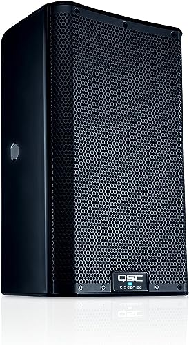 QSC K8.2 Active 8" Powered 2000 Watt Loudspeaker, Multicolored