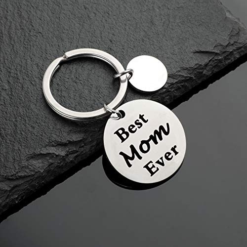 Mother’s Day Gifts, Mom Gifts from Daughter for Birthday, I'll Always Be Your Little Girl, You Will Always Be My World, Best Mom Ever Keychain for Mom Valentine’s Day Christmas Gifts