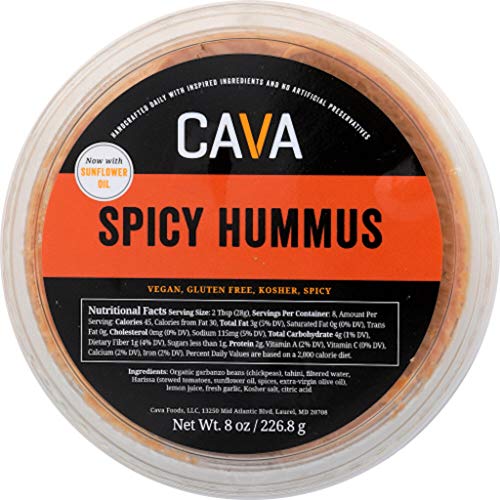 CAVA Spicy Hummus, 8 OZ