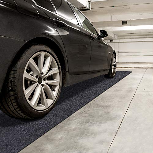 Sszhen Garage Floor Protection Mat，Reusable, Washable, Indoor Parking Mat-Premium Absorbent Oil Pad Contains Liquid (14'7" x 5'9")