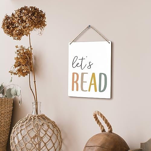 FUGWN Boho Let’s Play Wooden Signs 8x10, Boho Wall Hanging, Lets Play, Boho Nursery Decor, Playroom Decor, Play Sign, Playroom Sign, Play Room Wall Decor, Play Room Decor for Kids