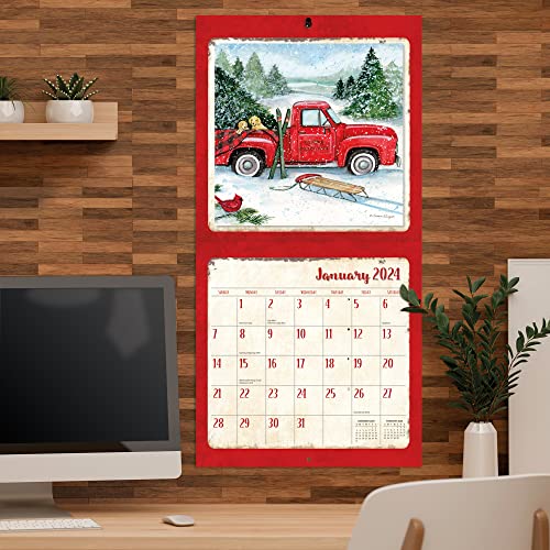 WSBL Country Road 2023 12X12 Wall Calendar (23997001744)