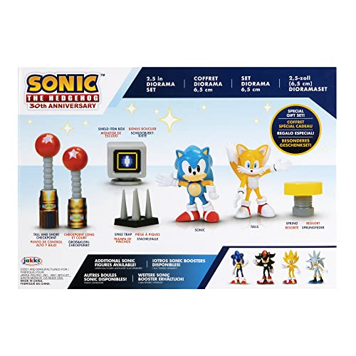 Sonic The Hedgehog 2.5-Inch Action Figure Diorama Set