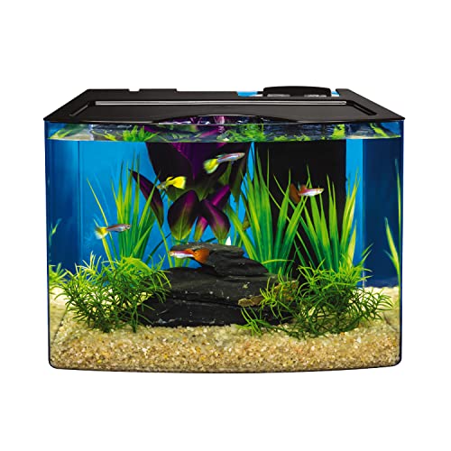 Tetra Aquarium Kit, Fish Tank with Filter & Lights