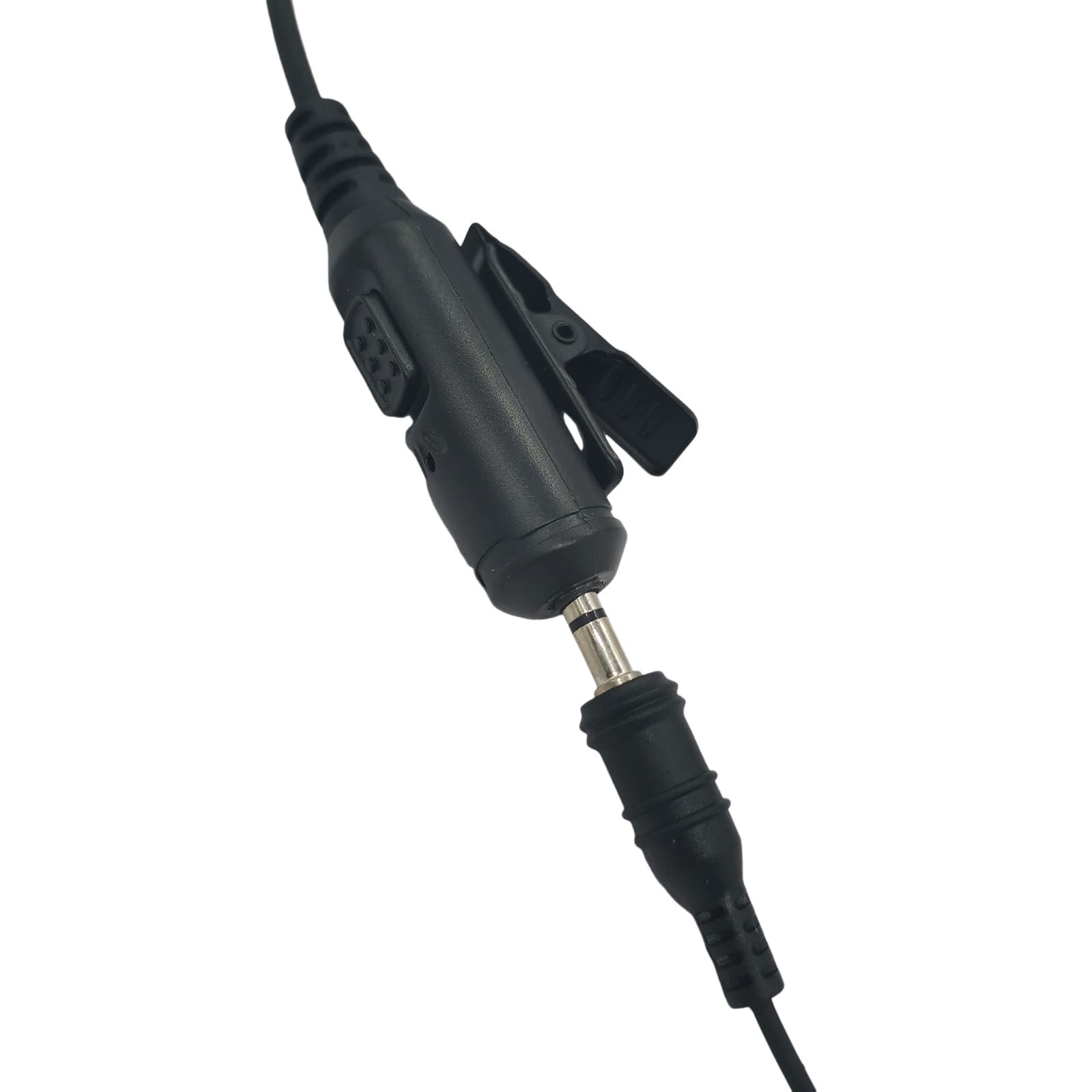 stdgove Radio Surveillance Earpiece Security Headset in Ear Piece 2 Pin Earphone Ptt Mic for Midland gxt x-tra xtra Talker gmrs gtx 1000 1000g 1050 gxt1000vp4 Walkie Talkies(to 3.5mm Earbuds)