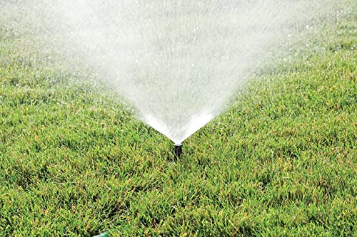 Rain Bird 1804QDS Professional Dual Spray Pop-Up Sprinkler, 90° Quarter Circle Pattern, 8' - 15' Spray Distance, 4" Pop-up Height