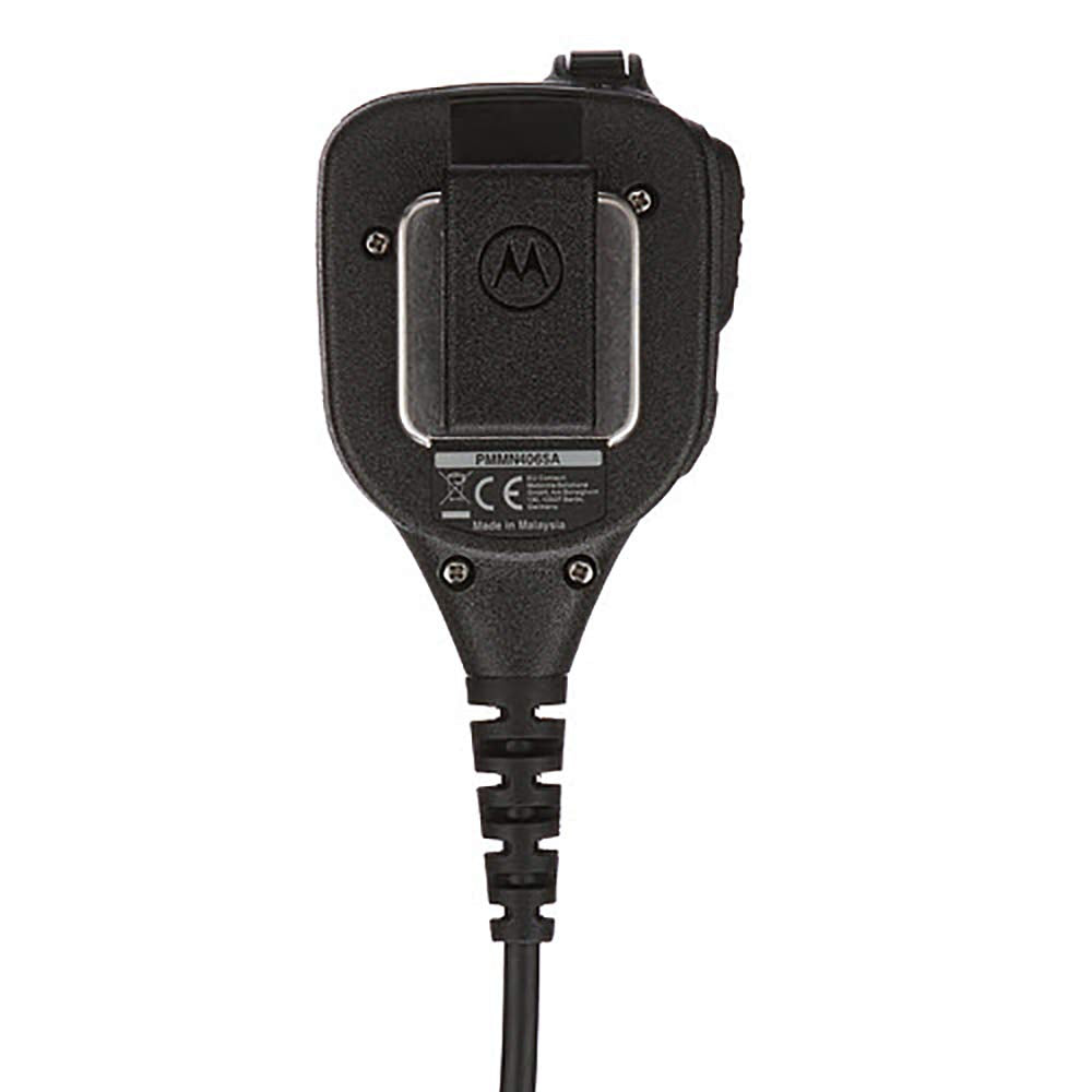 Motorola PMMN4065A Remote Speaker Microphone with Impres Audio (Black)