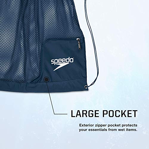 Speedo Unisex-Adult Ventilator Mesh Equipment Bag Blue Grotto One Size