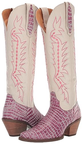 Dingo Women's High Lonesome Fashion Boot, Periwinkle, 6