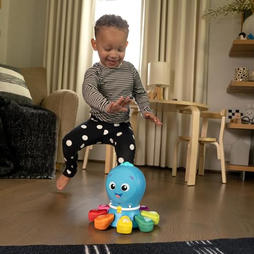 Baby Einstein Ocean Explorers Go Opus Go 4-in-1 Crawl & Chase Activity Learning Toy, Music and Lights, Ages 3 Months to 5 Years