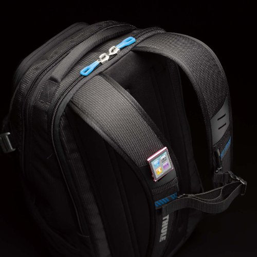Thule Crossover 32L Backpack - 15inch MacBook Pro / 15.6inch PC/Tablet compatible - Crush proof sunglass/tech pocket - Travel backpack - Carry on sized backpack,Black