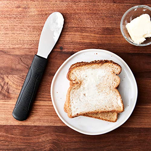 Mercer Culinary Millennia Bench Scraper, 5 7/8 Inch X 3 1/2 Inch Blade, Black Handle