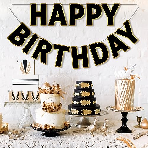 LITAUS, Red Happy Birthday Banner - Pre-Strung, 9 ft, No DIY | Birthday Decorations | Happy Birthday Sign for Birthday Decor, Backdrop | Birthday Banner for Women, Girls