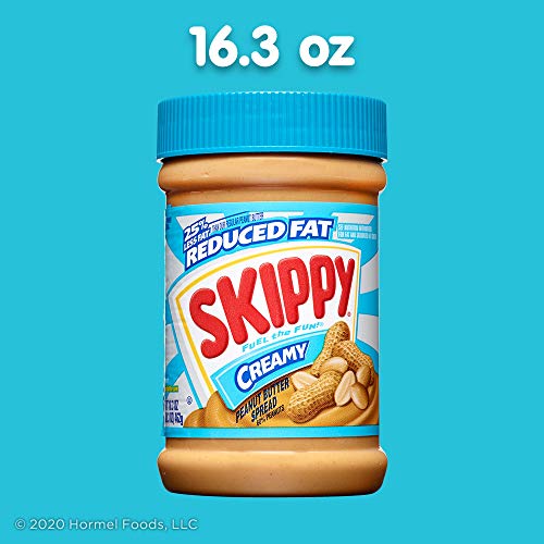 SKIPPY Reduced Fat Creamy Peanut Butter Spread, 16.3 Ounce