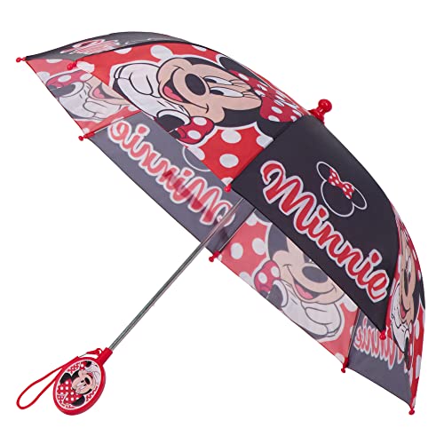 Disney Kids Umbrella, Frozen, Princess Or Minnie Mouse Rain Wear For Girls Ages 3-6