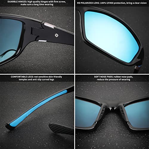 FEISEDY Classic Polarized Sports Sunglasses For Men Cycling Fishing Driving Glasses B2674