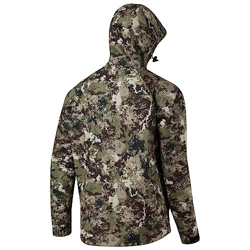 BASSDASH Walker Breathable Waterproof Fishing Hunting Wading Jackets with Silent Outer Fabric for Men Women in 7 Sizes