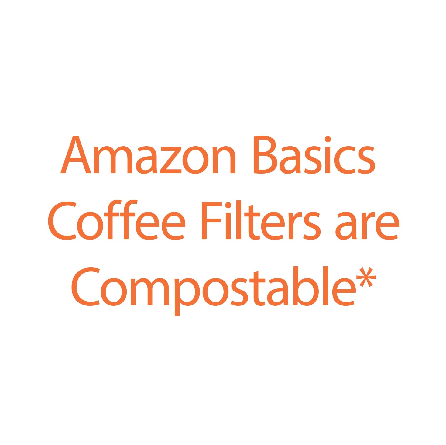 Amazon Basics Basket Coffee Filters for 8-12 Cup Coffee Makers, White, 200 Count