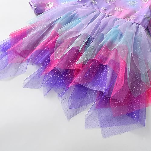 VIKITA Girls Dresses for Winter Long Sleeve Toddler Girls Clothes Party Tulle Dresses for Little Girls,LH2309 3T