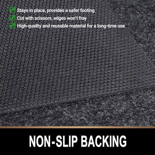 TREETONE Oil Spill Mat, 3 x 6 Ft, Premium Absorbent Oil Pad. Contains Liquids, Protects Garage Floor from Spills, Drips, Splashes and Stains. Washable, Reusable, Waterproof Rubber Parking Mats