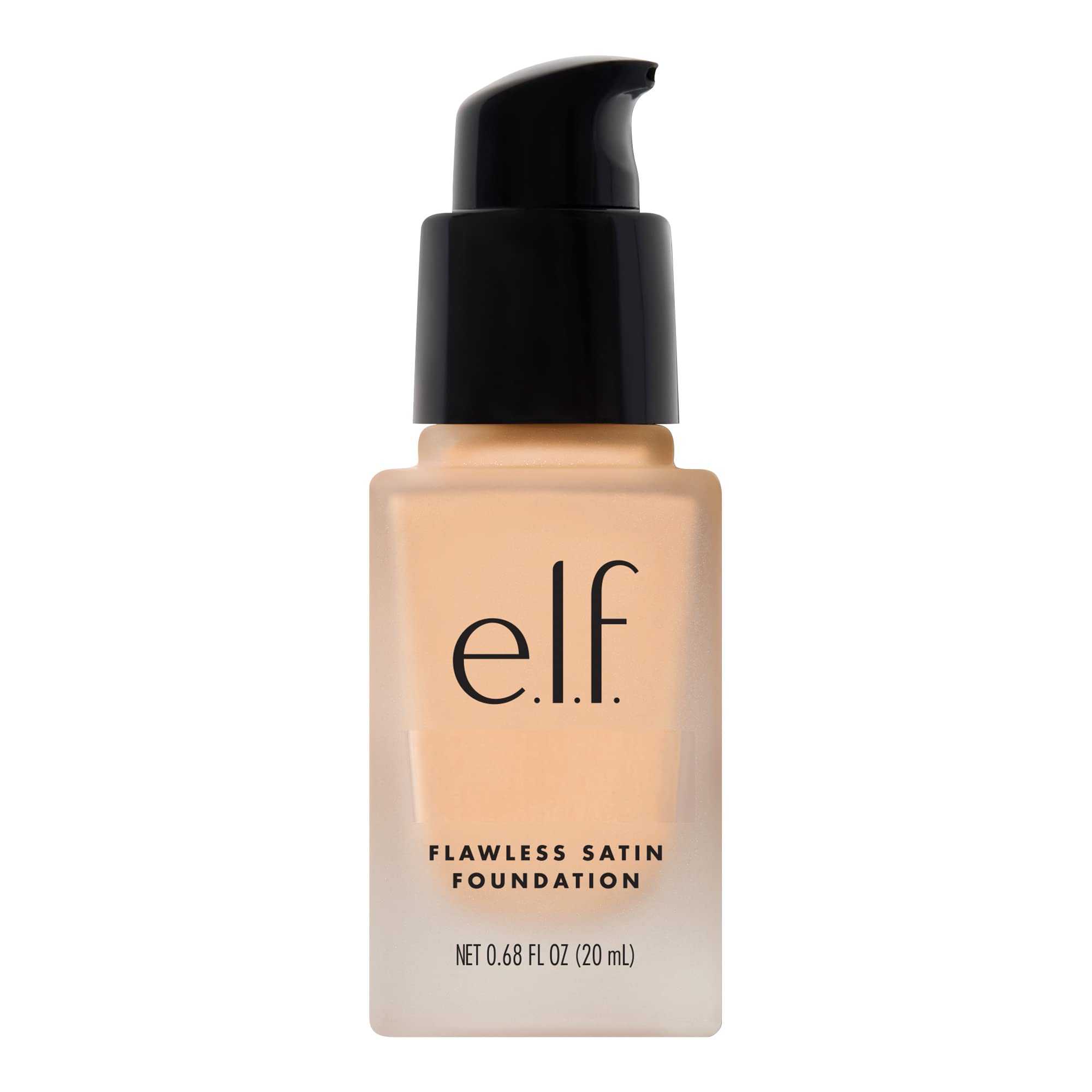 e.l.f. Flawless Finish Foundation, Improves Uneven Skin Tone, Lightweight, Medium Coverage & Semi-Matte, Vegan & Cruelty-Free, Bisque, 0.68 Fl Oz